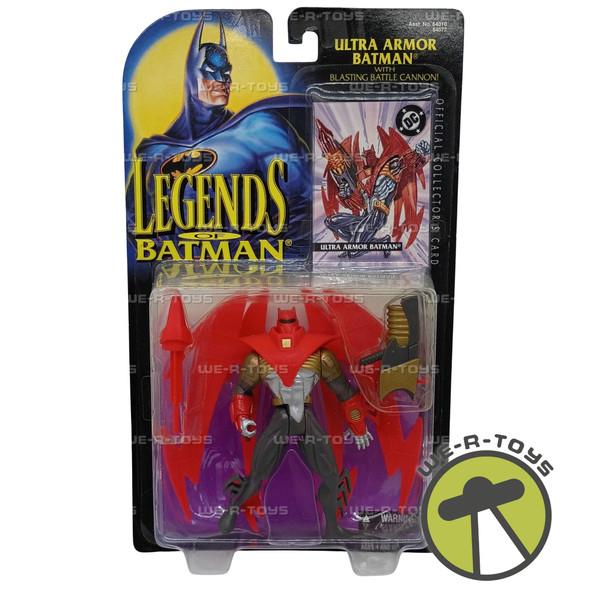 DC Legends of Batman Ultra Armor Batman With Cannon Action Figure 64077 Kenner
