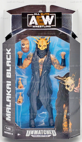 AEW Unmatched Series 6 Malakai Black 2022 Jazwares AEW0262