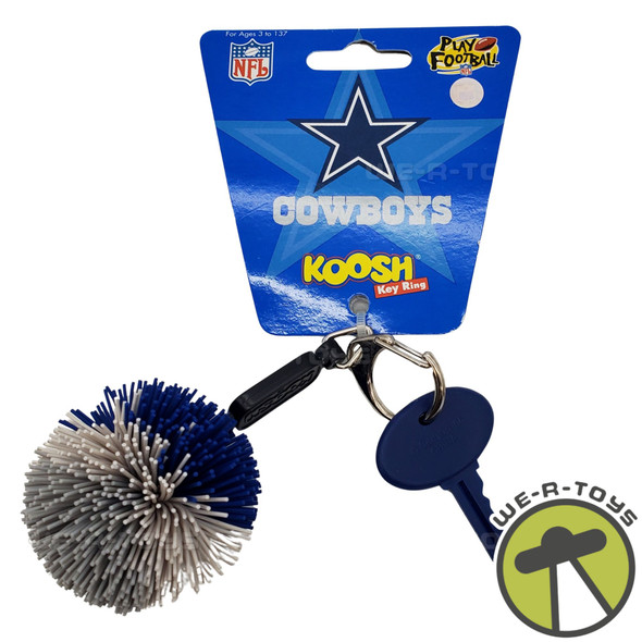 NFL Dallas Cowboys Koosh Keyring Collectible Hasbro 1999 Play Football NEW