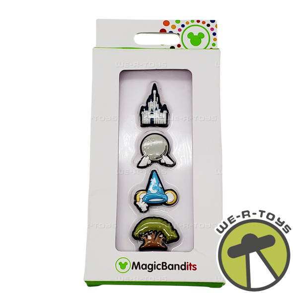 Disney Magic BandITS 4 Pack Accessory Set Disney Parks Themed NEW
