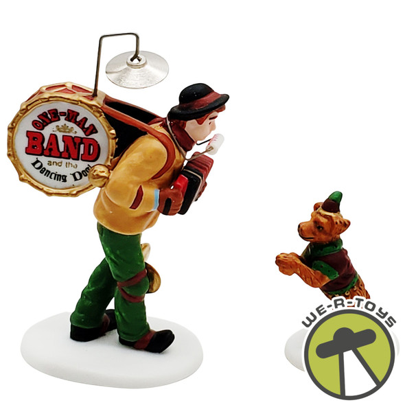 Department 56 Heritage Village One-Man Band and Dancing Dog 58891 NEW