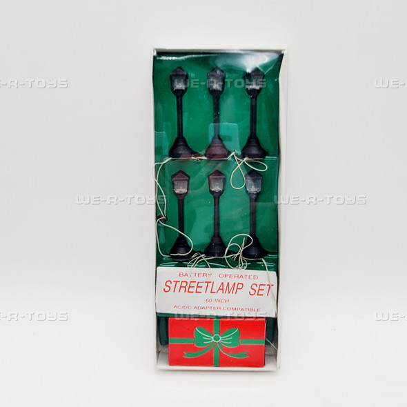 Department 56 Battery Operated Street Lamp Set 6 NEW