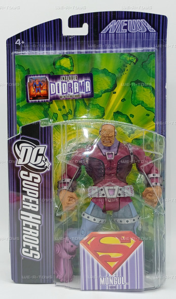DC Super Heroes Mongul Super Man Action Figure 2007 Mattel K9400 New
