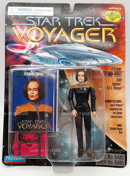 Star Trek Voyager Lieutenant B'elanna Torres Chief Engineer Action Figure 1995