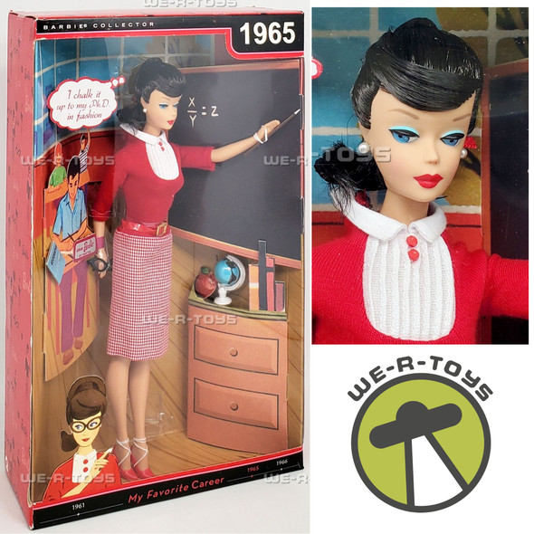 Barbie Collector My Favorite Career Student Teacher Doll 2009 Mattel R4471