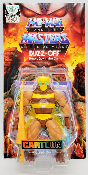 Masters of the Universe Origins Buzz-Off Action Figure Cartoon Collection Mattel