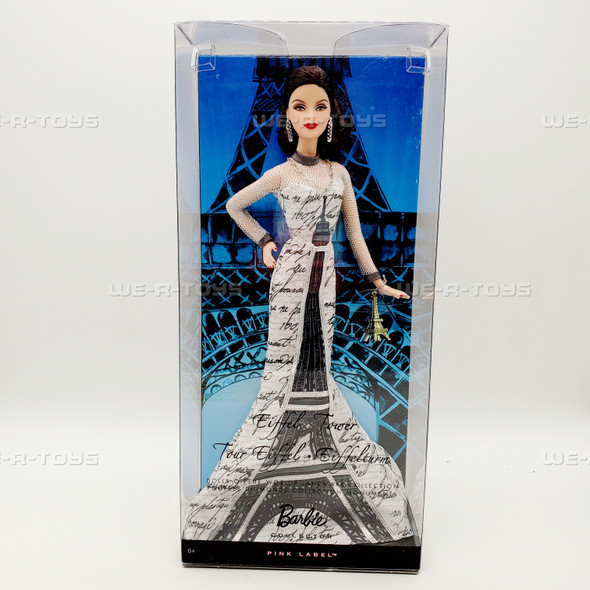 Barbie Collector Dolls of the World Eiffel Tower Doll 2009 Mattel T3771 NEW