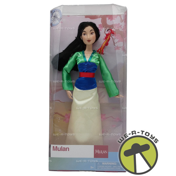 Disney's Mulan with Mushu Disney Store Exclusive Doll New