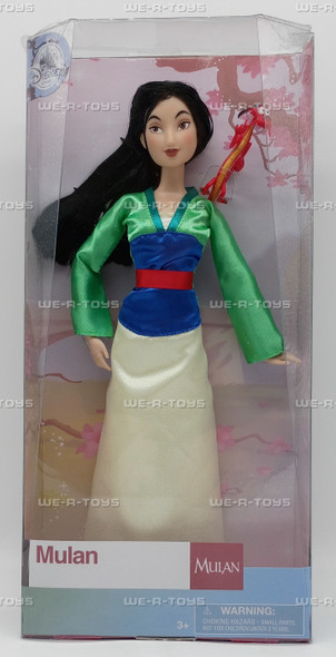 Disney's Mulan with Mushu Disney Store Exclusive Doll New