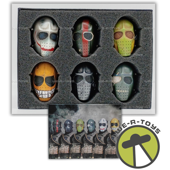 Loading Toys Hotmasks Set of 6 Mask Accessories for Action Figures 2011 New