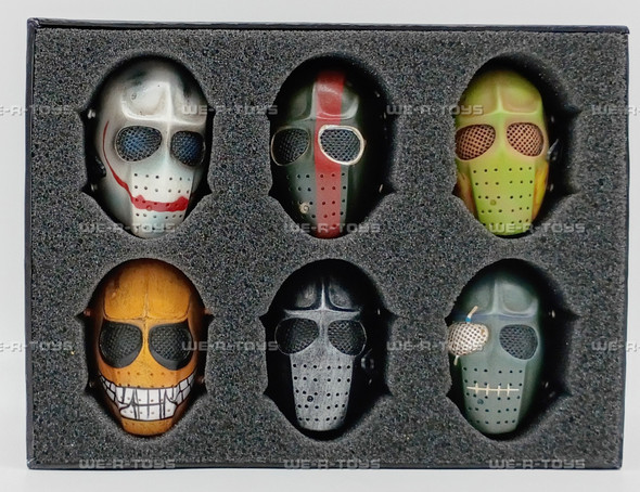 Loading Toys Hotmasks Set of 6 Mask Accessories for Action Figures 2011 New
