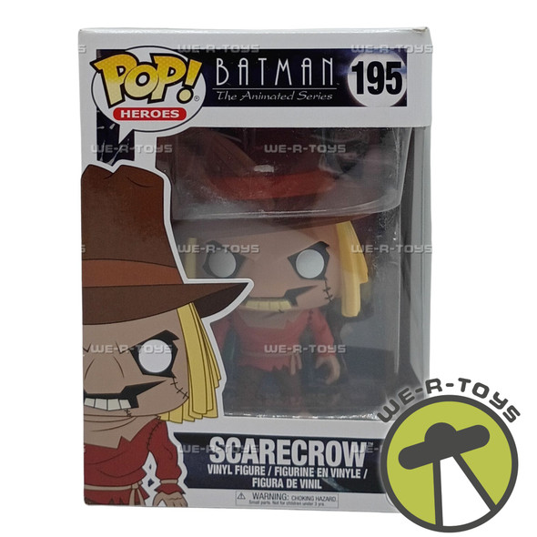 Funko POP Heroes Animated Batman Scarecrow No 195 Figure NEW
