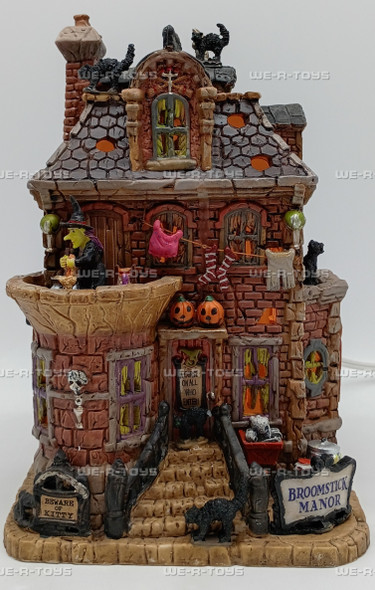 Lemax Spooky Town Collection Broomstick Manor 2011 Lighted Building 9163643