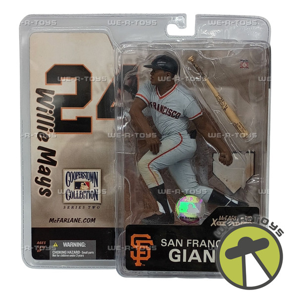MLB McFarlanes Sportspicks #24 Willie Mays Action Figure Cooperstown Series 2005