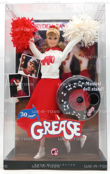 Sandy Grease Cheerleader Barbie Doll 30 Years of Grease 2007 Mattel M0683