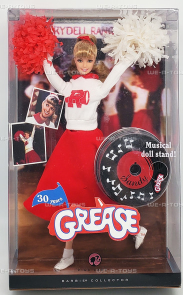 Sandy Grease Cheerleader Barbie Doll 30 Years of Grease 2007 Mattel M0683
