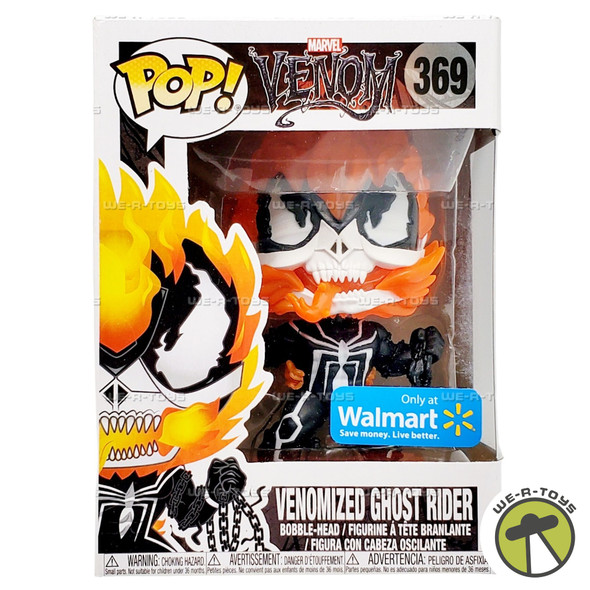 Funko POP Marvel Venom Venomized Ghost Rider 369 Vinyl Bobble-Head Figure