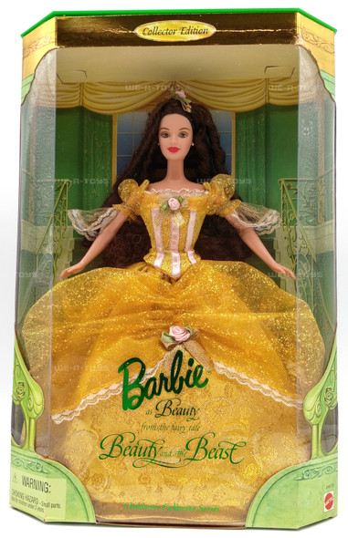 Beauty and The Beast Barbie as Beauty From The Fairy Tale Doll 1999 Mattel 24673