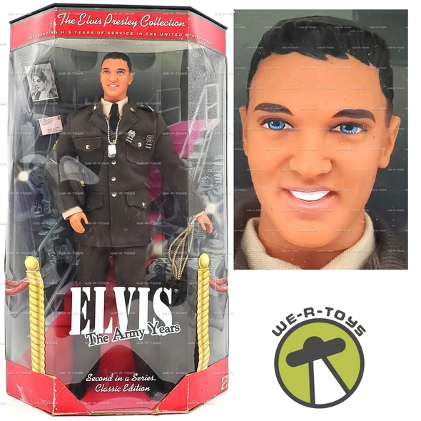 Elvis Presley Collection The Army Years Classic Edition Doll 1999 Mattel #21912