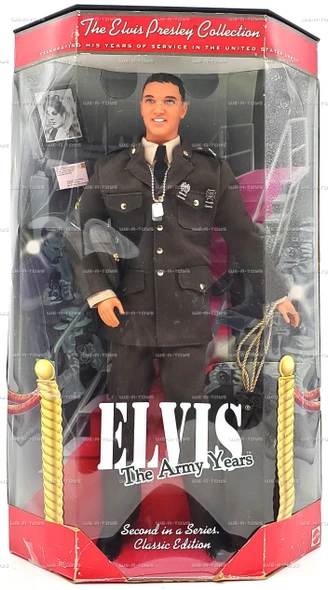 Elvis Presley Collection The Army Years Classic Edition Doll 1999 Mattel #21912