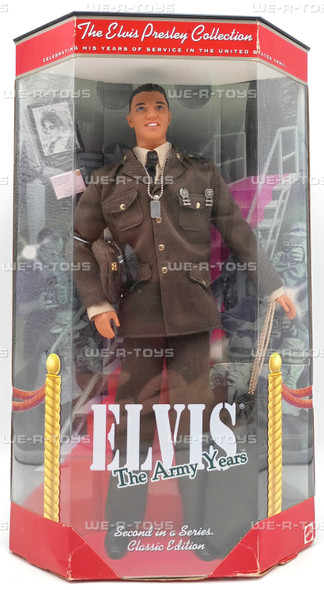 Elvis Presley The Army Years Doll Classic Edition 1999 Mattel #21912