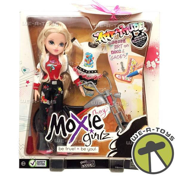 Moxie Girlz Artitiude Avery Doll MGA Entertainment 393214 NEW