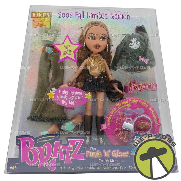 Bratz 2002 Fall Limited Edition Yasmin Doll MGA Entertainment 255475 New
