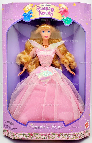 Walt Disney's Sleeping Beauty Sparkle Eyes Doll 1996 Mattel 15808