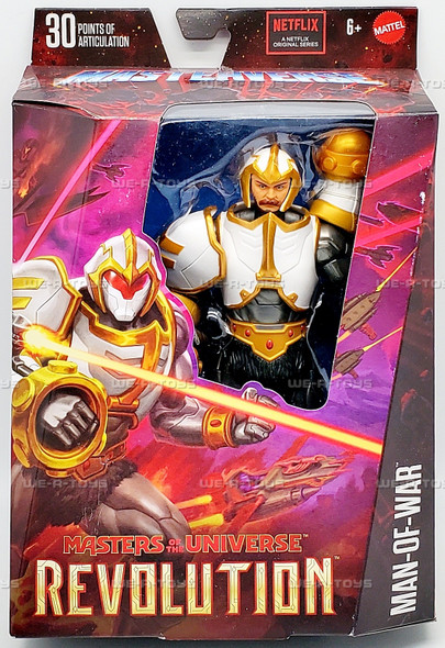 Masters of the Universe Revolution Masterverse Man-of-War Action Figure HYC57