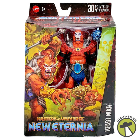 Masters of the Universe Masterverse New Eternia Beast Man Action Figure Mattel