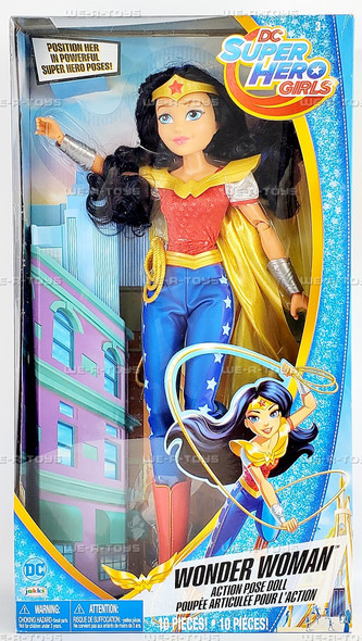 DC Super Hero Girls Wonder Woman Action Pose Doll 59360 Jakks Pacific 2017