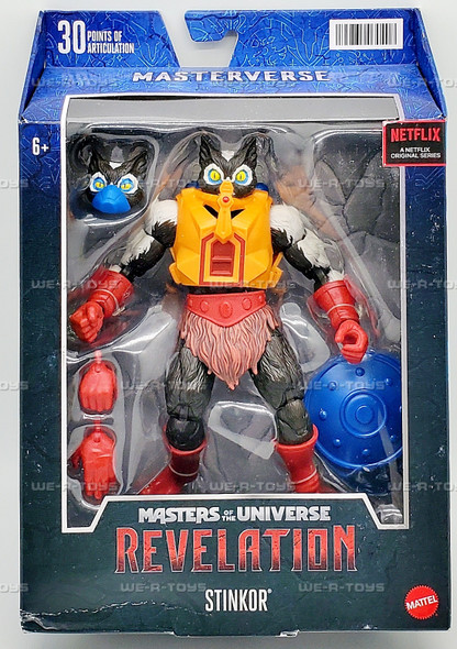 Masters of the Universe Masterverse Stinkor Action Figure 2021 Mattel HDR36
