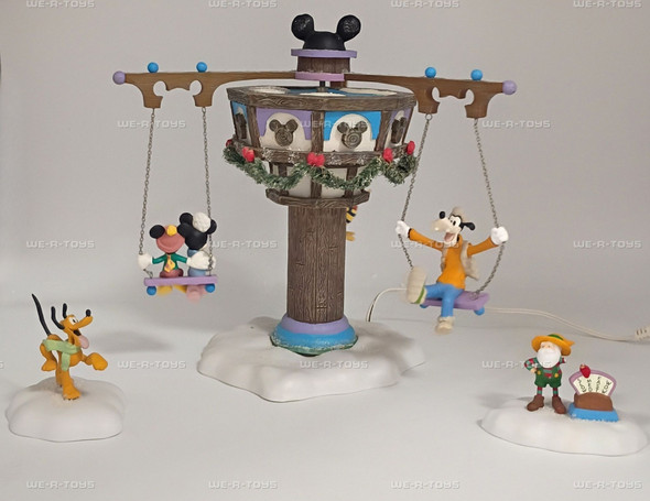 Department 56 Swinging Disney Fab Five Disney Showcase 3 PC Set 56.56866