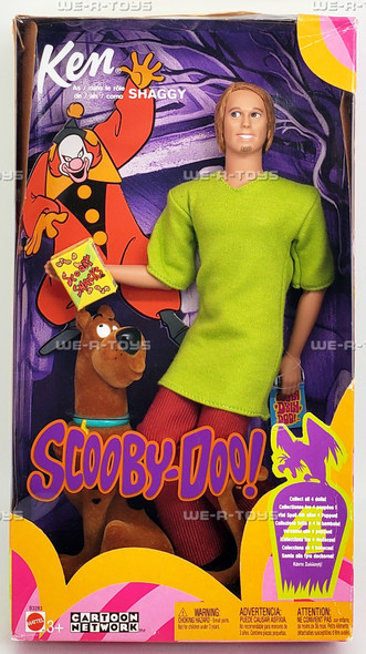 Barbie Ken as Shaggy in Scooby-Doo Doll 2002 Mattel #B3283