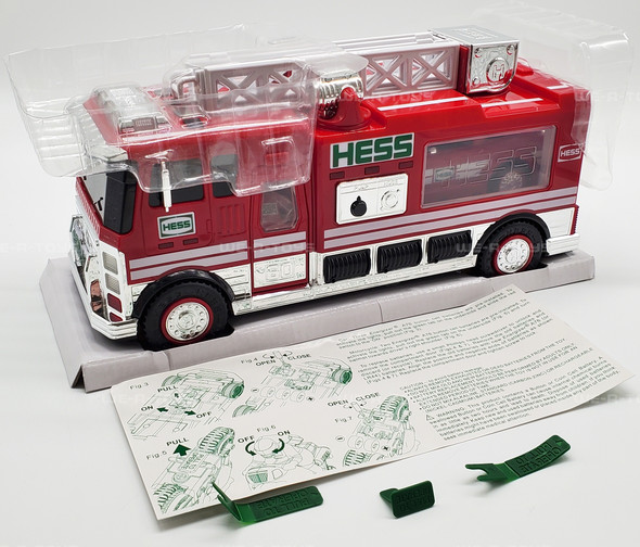 2024 Hess Fire Truck with Car and Motorcycle 60th Anniversary Edition NEW