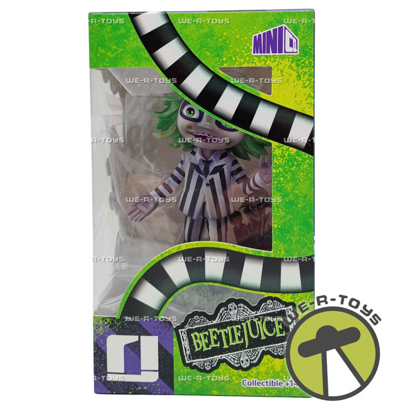 Beetlejuice Minico Statue 5.7-Inch Action Figure On Display Base 107024 New