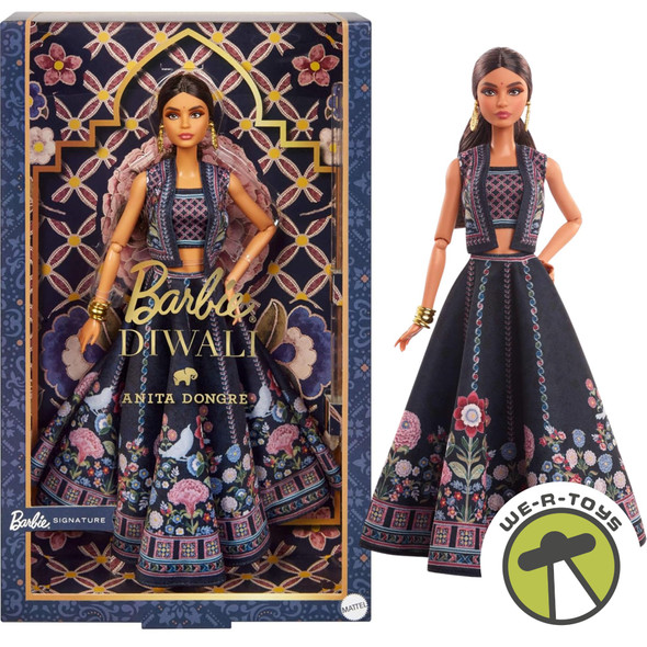 Barbie Signature Diwali Barbie Doll by Anita Dongre Mattel 2024