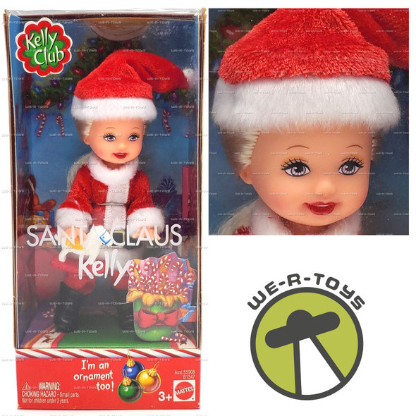 Barbie Kelly Club Santa Claus Kelly Doll I'm an Ornament Too 2003 Mattel B1347