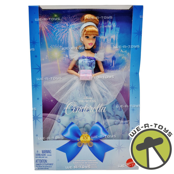 Disney Princess Cinderella Birthday Celebration Collectible Doll Mattel NEW