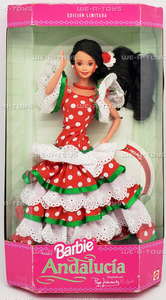 Andalucia Barbie Doll Limited Edition by Pepe Jimenez 1996 Mattel 15758