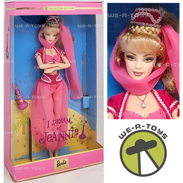 Barbie Collectibles I Dream of Jeannie Barbara Eden Doll 2000 Mattel. 22913 NEW