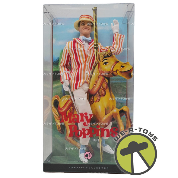 Disney's Mary Poppins Bert Doll Barbie Collector Pink Label 2007 Mattel New