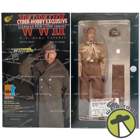 Dragon WWII German POW Camp 1944/45 US Army Colonel William Action Figure 2002