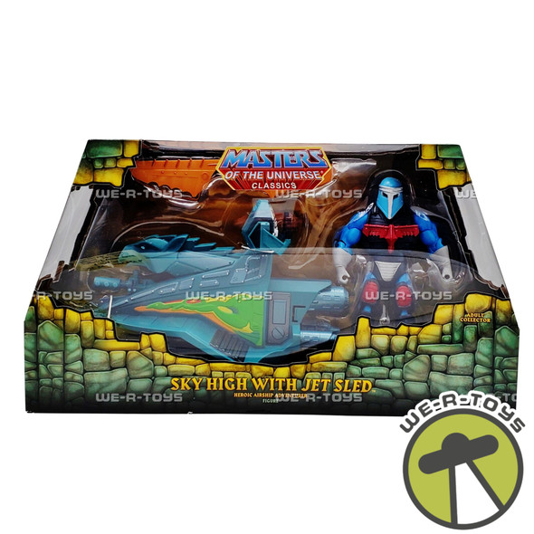 Masters of The Universe Classics Sky High and Jet Sled Action Figure Mattel New
