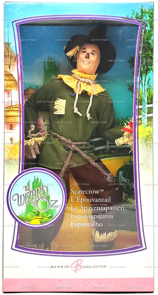 Barbie Ken as the Scarecrow The Wizard of Oz Pink Label Doll Multilingual #K8689