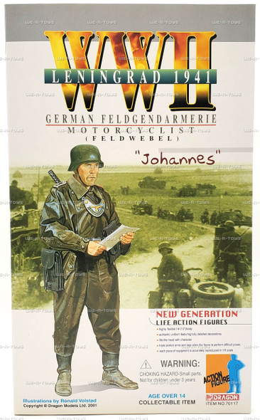 Dragon WWII Leningrad 1941 German Feldgendarmerie 'Johannes' Action Figure 2001