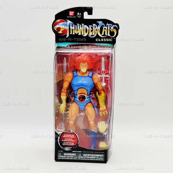 Thundercats Classic Collector Series 1 Lion-O Action Figure Bandai NEW
