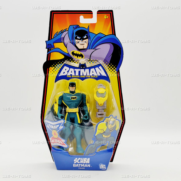 DC Bat Man The Brave and The Bold Scuba Bat Man Figure 2009 Mattel R6005