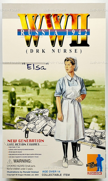 Dragon Models 1/6 Scale WW2 German RED Cross DRK Nurse Elsa Action Figure