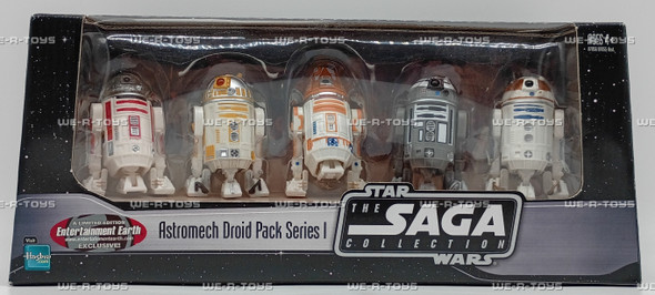 Star Wars Astromech Droid Pack Series I The Saga Collection 5 Pk Figures 2005New